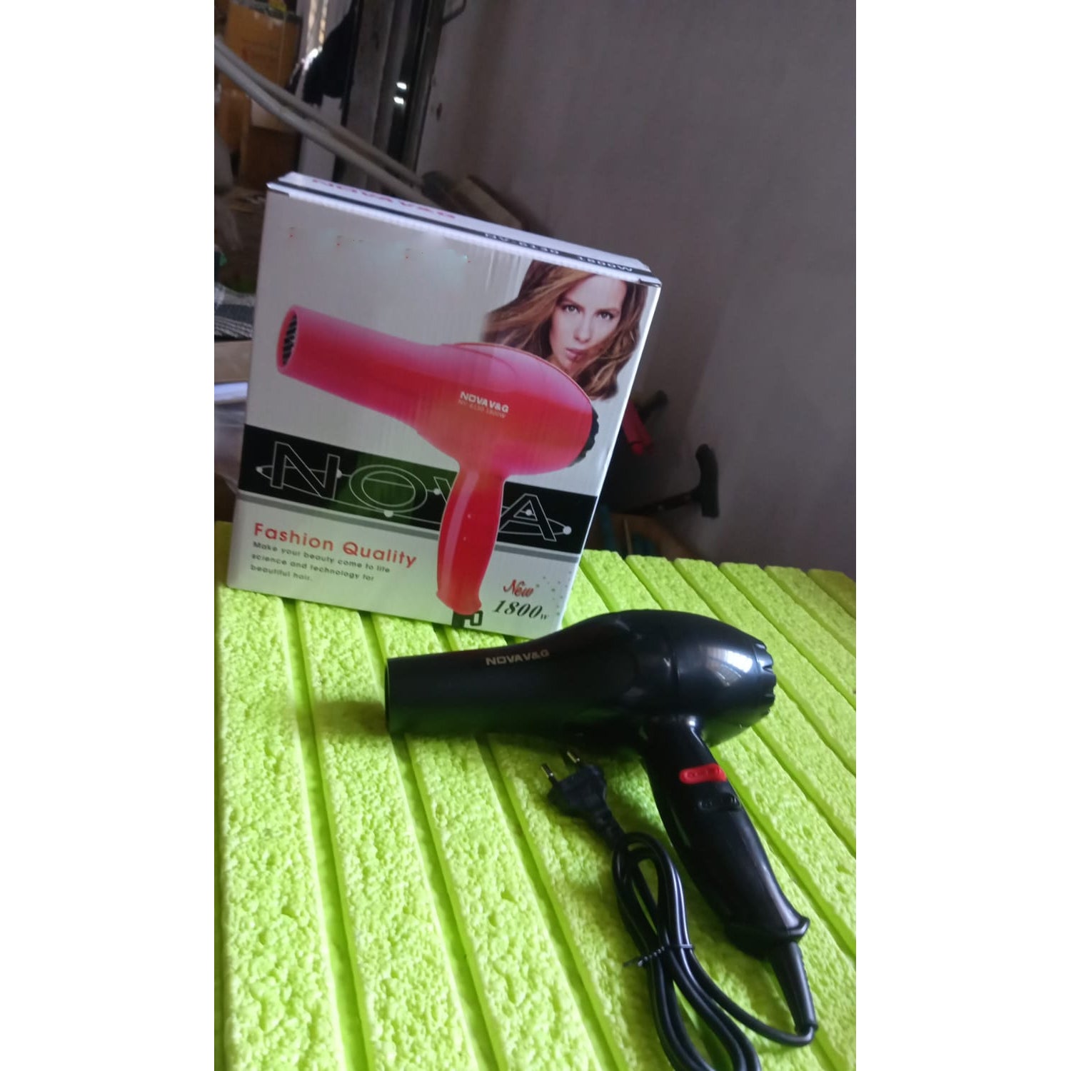 13025 Professional Multi Purpose Hair Dryer Salon, Hair Dryer 2 Speed Settings For Women And Men (1800 Watts) 13025 Professional Multi Purpose Hair Dryer Salon, Hair Dryer 2 Speed Settings For Women And Men (1800 Watts)